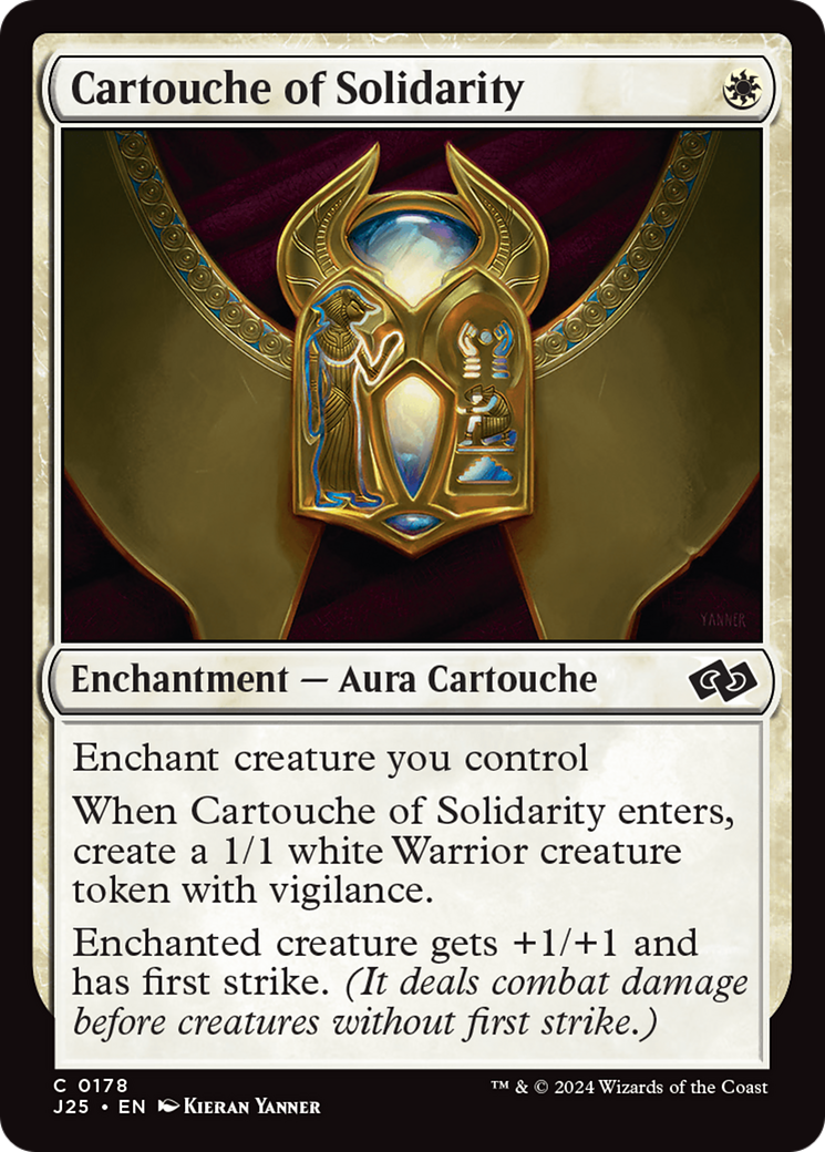 Cartouche of Solidarity [Foundations Jumpstart] | Good Games North