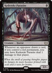 Kederekt Parasite [Duskmourn: House of Horror Commander] | Good Games North