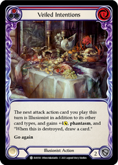 Veiled Intentions (Red) [EVR150] (Everfest)  1st Edition Normal | Good Games North