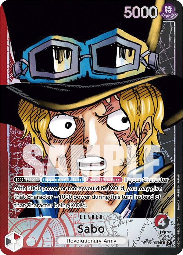 Sabo OP05-001 (Awakening of the New Era)  - Alternate Art Foil | Good Games North