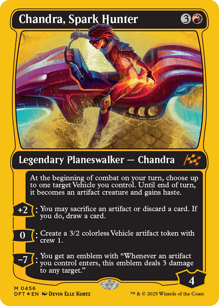 Chandra, Spark Hunter (First-Place Foil) [Aetherdrift] | Good Games North