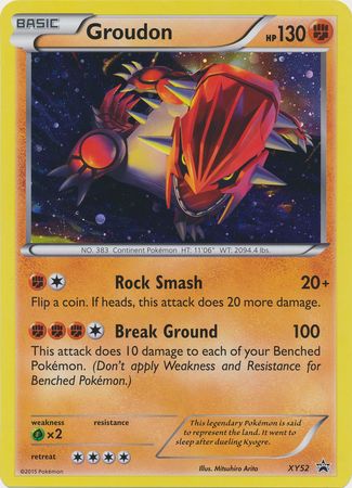 Groudon (XY52) (Jumbo Card) [XY: Black Star Promos] | Good Games North