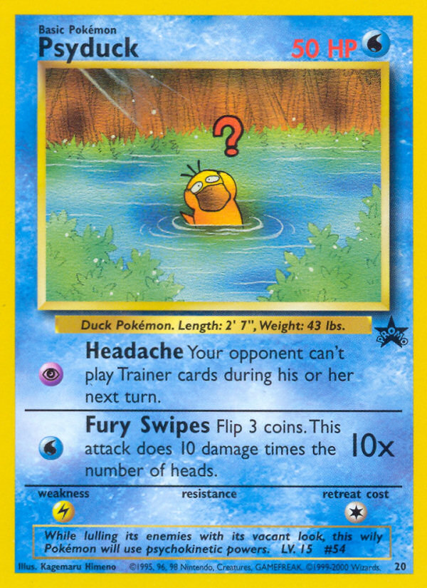 Psyduck (20) [Wizards of the Coast: Black Star Promos] | Good Games North