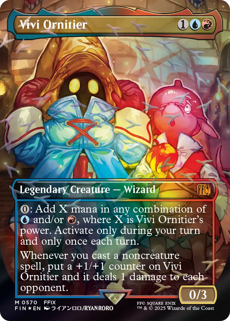 Vivi Ornitier (Borderless) (Chocobo Track Foil) [FINAL FANTASY] | Good Games North