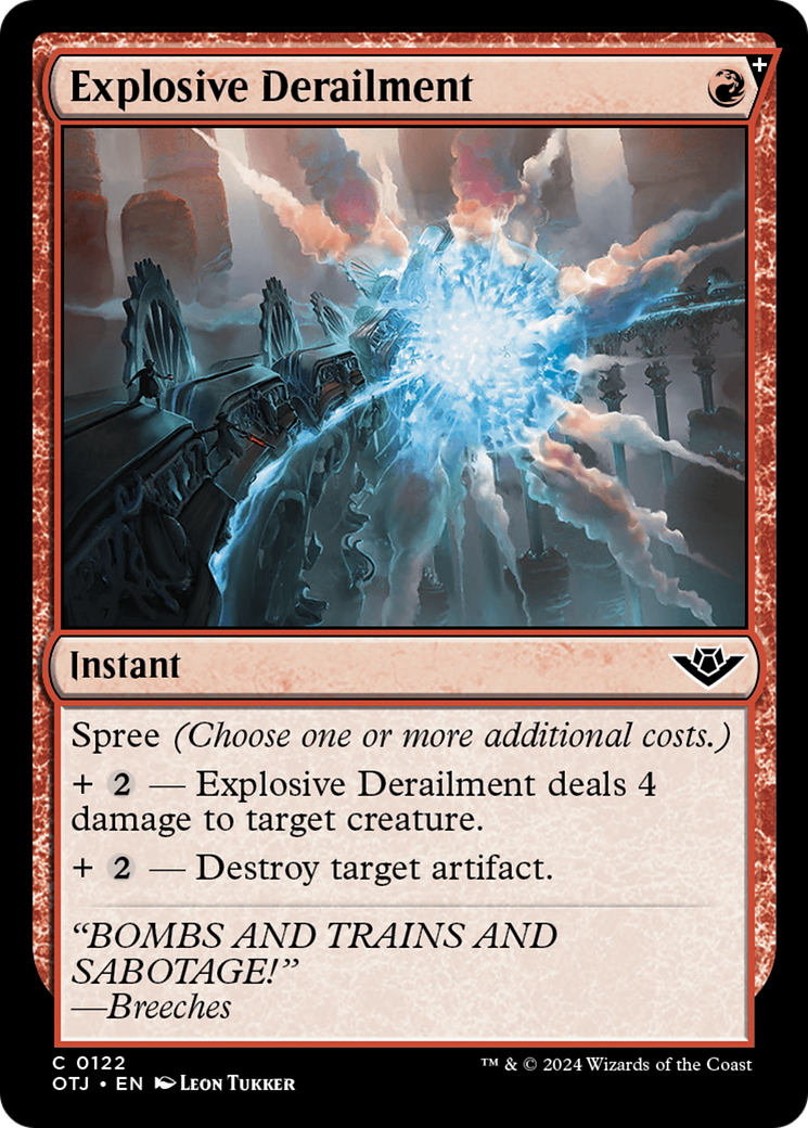 Explosive Derailment [Outlaws of Thunder Junction] | Good Games North