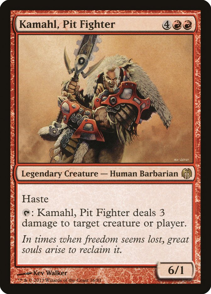 Kamahl, Pit Fighter [Duel Decks: Heroes vs. Monsters] | Good Games North