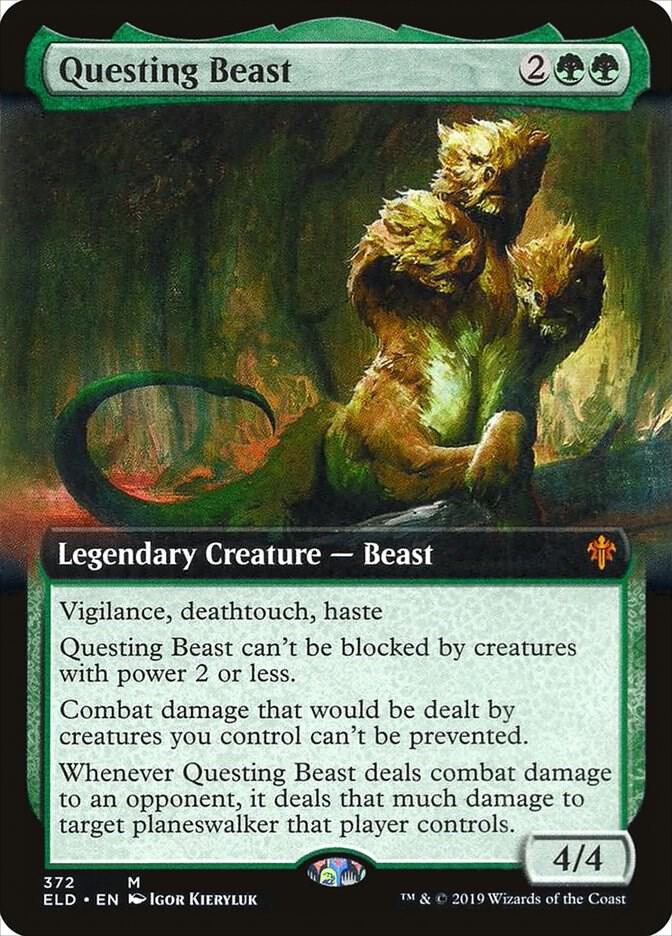 Questing Beast Extended Art (Throne of Eldraine)  | Good Games North
