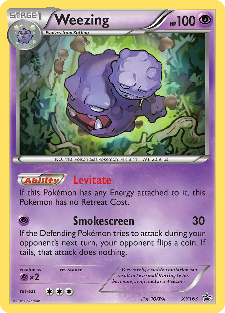 Weezing (XY163) [XY: Black Star Promos] | Good Games North
