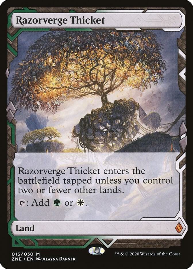 Razorverge Thicket (Zendikar Rising Expeditions)  - Foil | Good Games North
