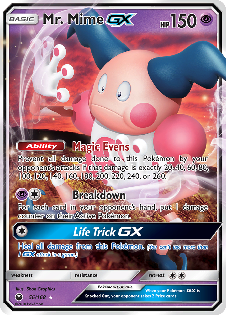 Mr. Mime GX (56/168) [Sun & Moon: Celestial Storm] | Good Games North