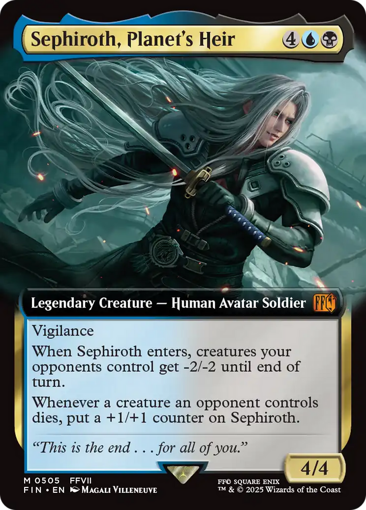 Sephiroth, Planet's Heir (Extended Art) [FINAL FANTASY] | Good Games North