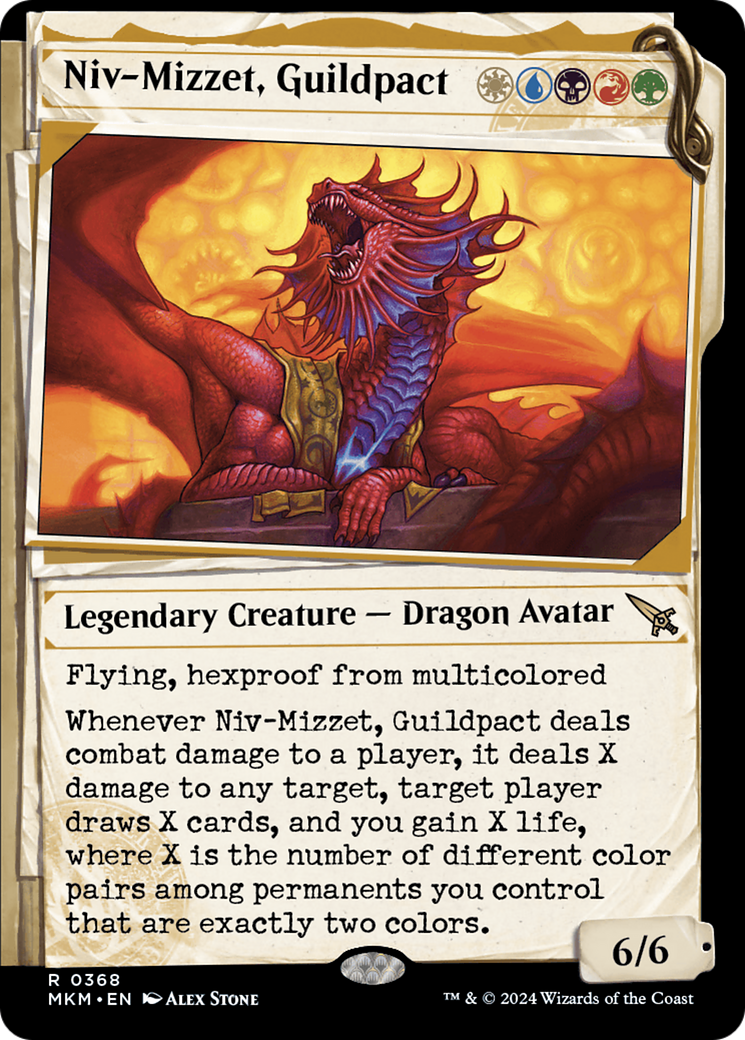 Niv-Mizzet, Guildpact (Showcase) (368) [Murders at Karlov Manor] | Good Games North