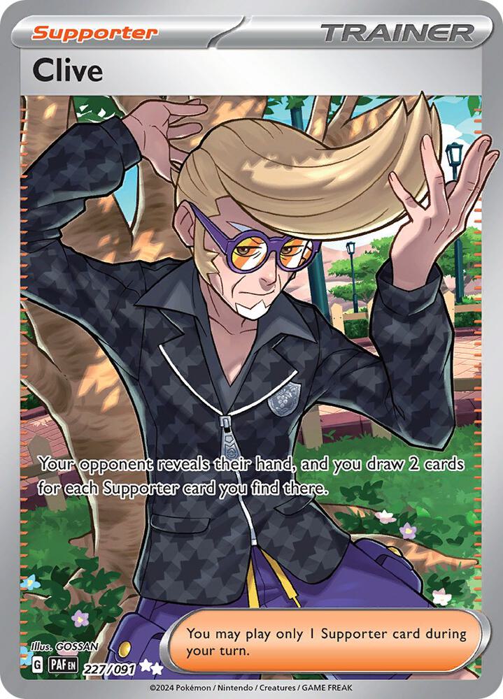 Clive 227/091 (SV: Paldean Fates)  - Holofoil | Good Games North