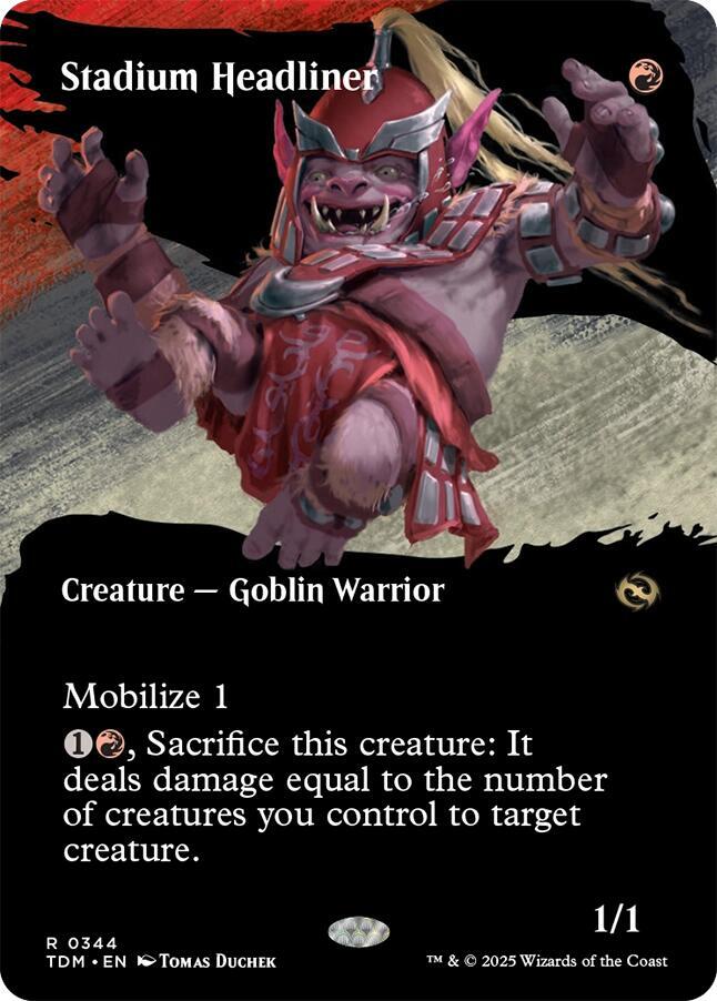 Stadium Headliner Borderless 344 (Tarkir: Dragonstorm)  | Good Games North
