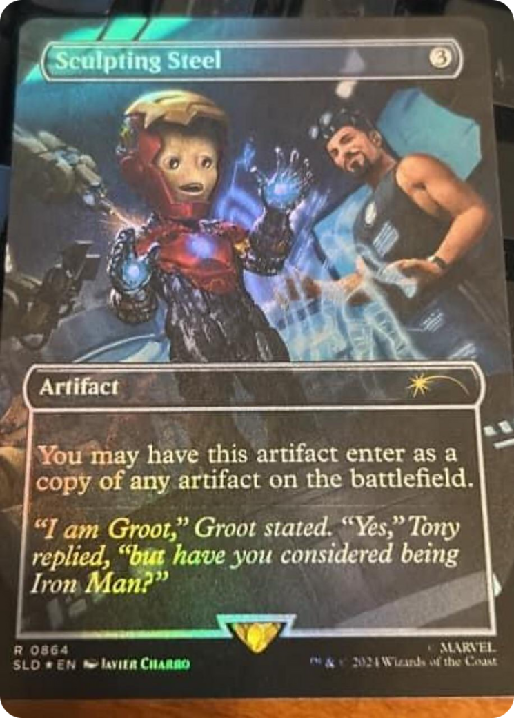 Sculpting Steel (Rainbow Foil) [Secret Lair Drop Series] | Good Games North