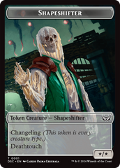 Insect (0011) // Shapeshifter Double-Sided Token [Duskmourn: House of Horror Commander Tokens] | Good Games North