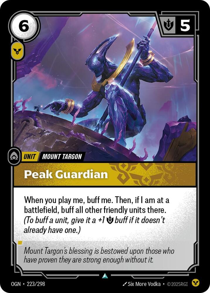 Peak Guardian (Origins)  | Good Games North