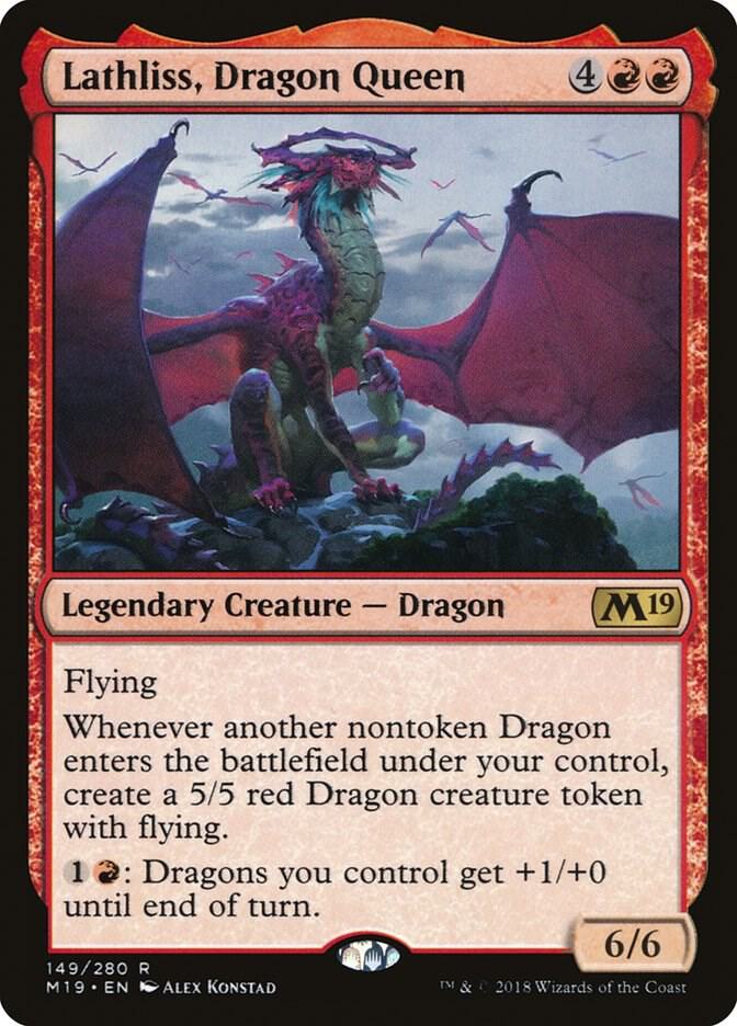 Lathliss Dragon Queen (Core Set 2019)  | Good Games North