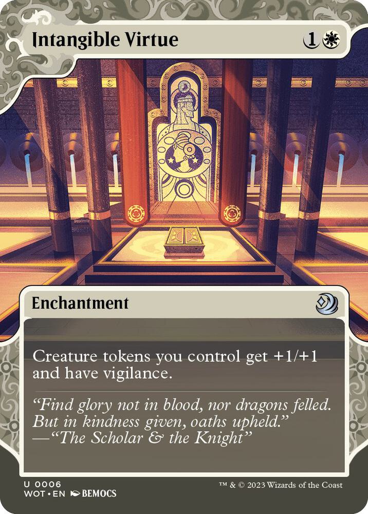 Intangible Virtue (Wilds of Eldraine: Enchanting Tales)  | Good Games North