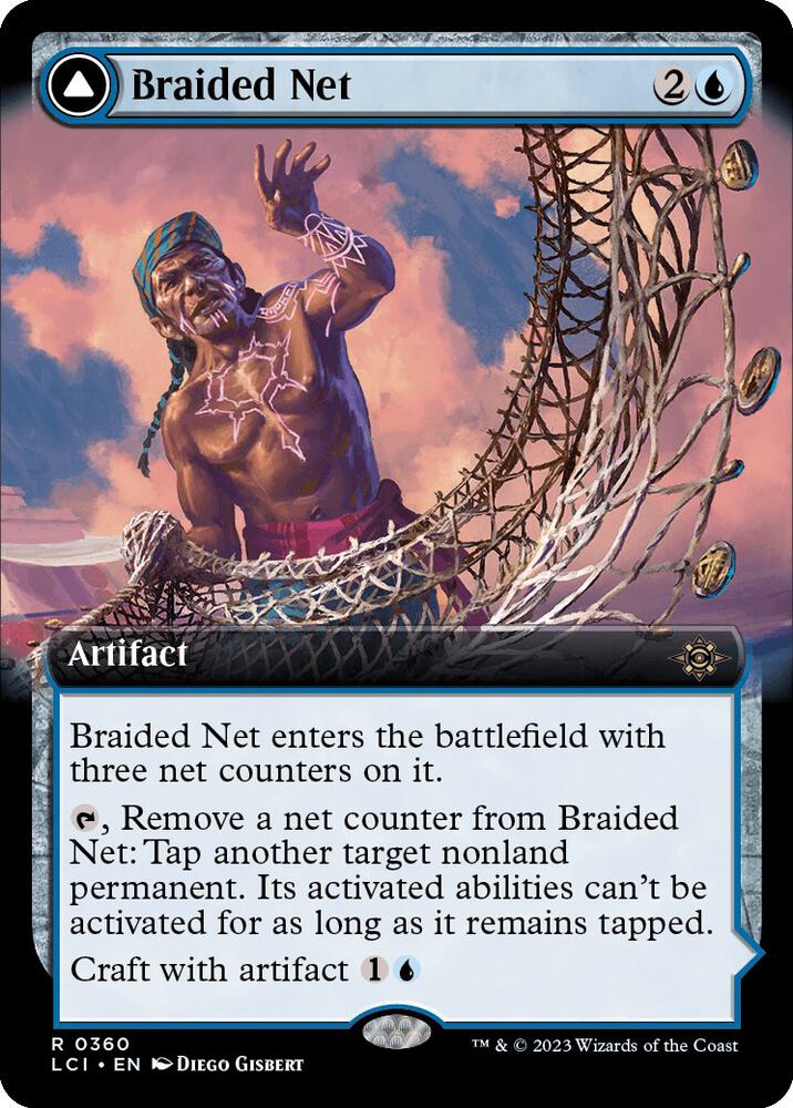 Braided Net Extended Art (The Lost Caverns of Ixalan)  | Good Games North