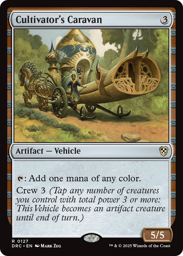 Cultivator's Caravan [Aetherdrift Commander] | Good Games North