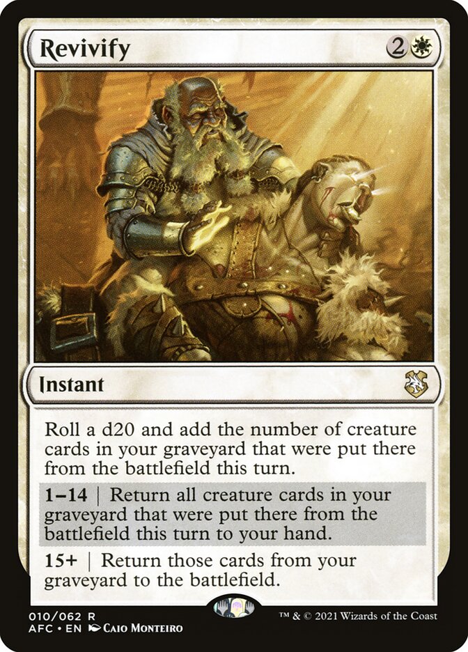 Revivify 10 (Commander: Adventures in the Forgotten Realms)  | Good Games North