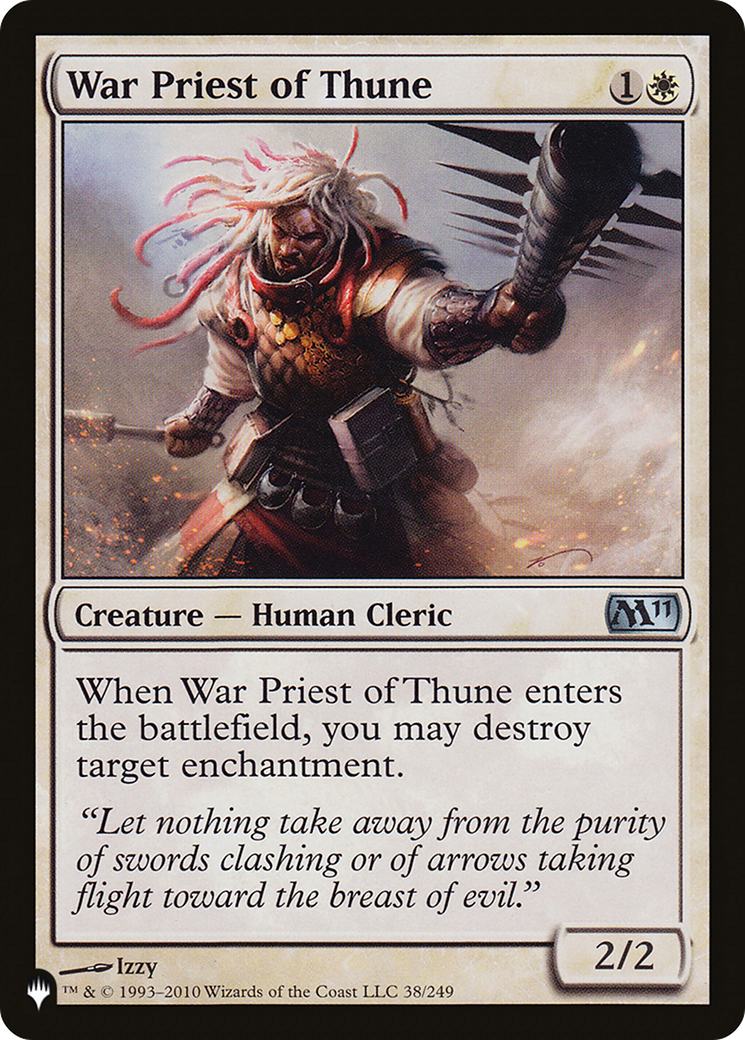 War Priest of Thune [The List] | Good Games North