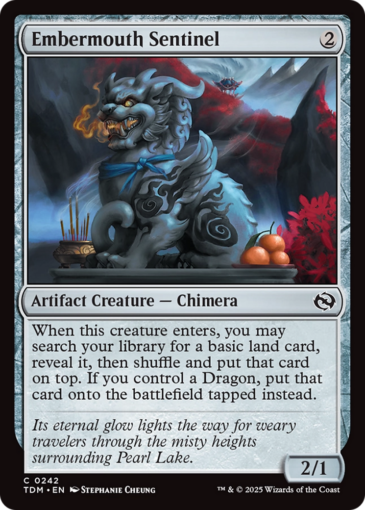 Embermouth Sentinel [Tarkir: Dragonstorm] | Good Games North