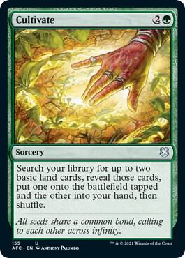 Cultivate 155/62 (Commander: Adventures in the Forgotten Realms)  | Good Games North
