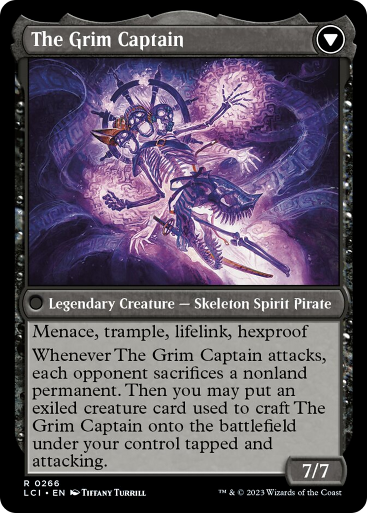 Throne of the Grim Captain // The Grim Captain [The Lost Caverns of Ixalan] | Good Games North
