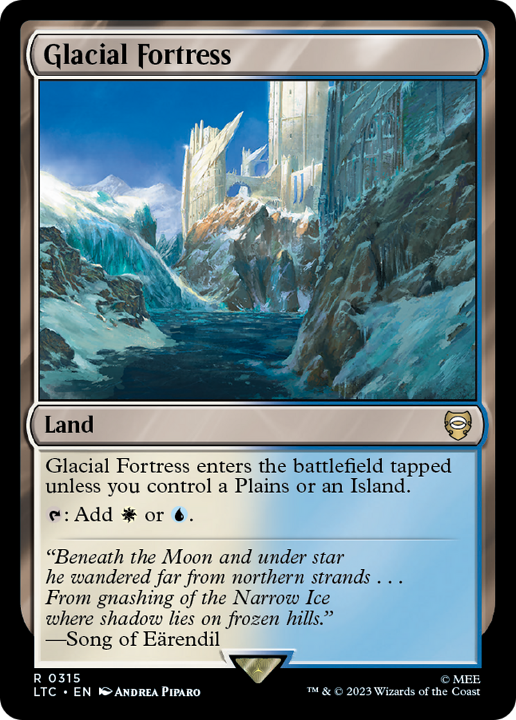 Glacial Fortress [The Lord of the Rings: Tales of Middle-Earth Commander] | Good Games North
