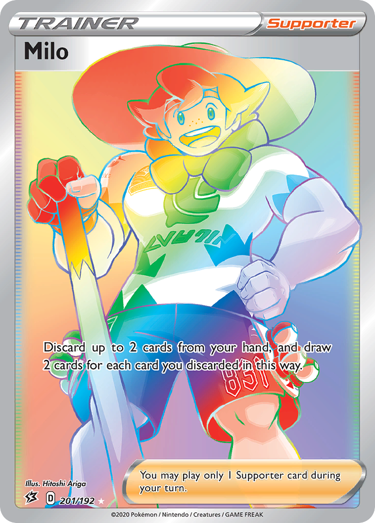 Milo (201/192) [Sword & Shield: Rebel Clash] | Good Games North