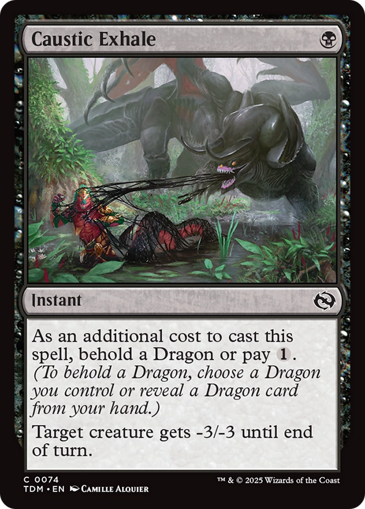 Caustic Exhale [Tarkir: Dragonstorm] | Good Games North