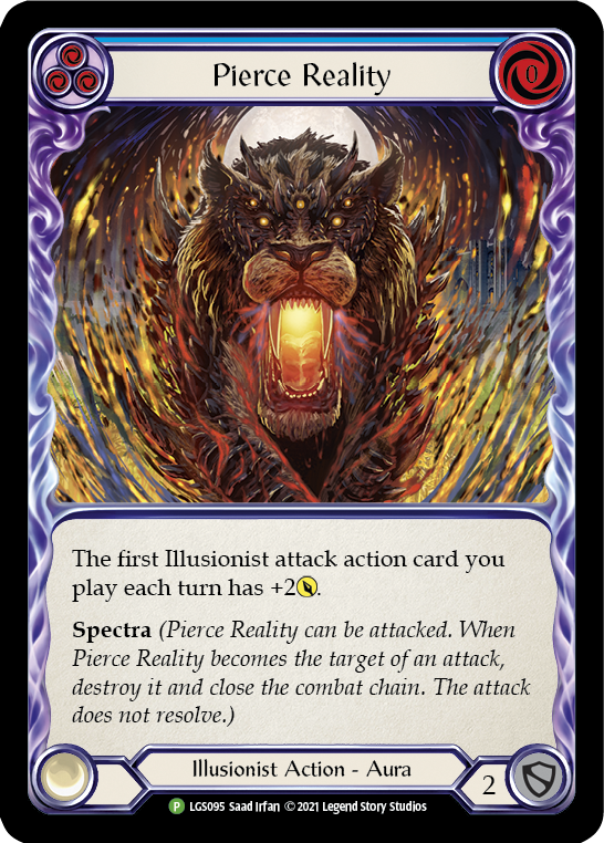 Pierce Reality [LGS095] (Promo)  Cold Foil | Good Games North