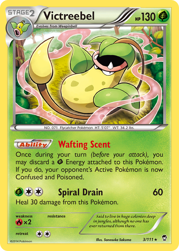 Victreebel (3/111) [XY: Furious Fists] | Good Games North