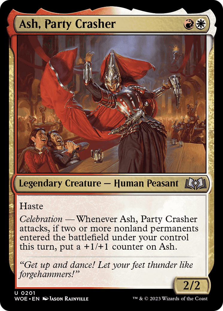 Ash, Party Crasher [Wilds of Eldraine] | Good Games North
