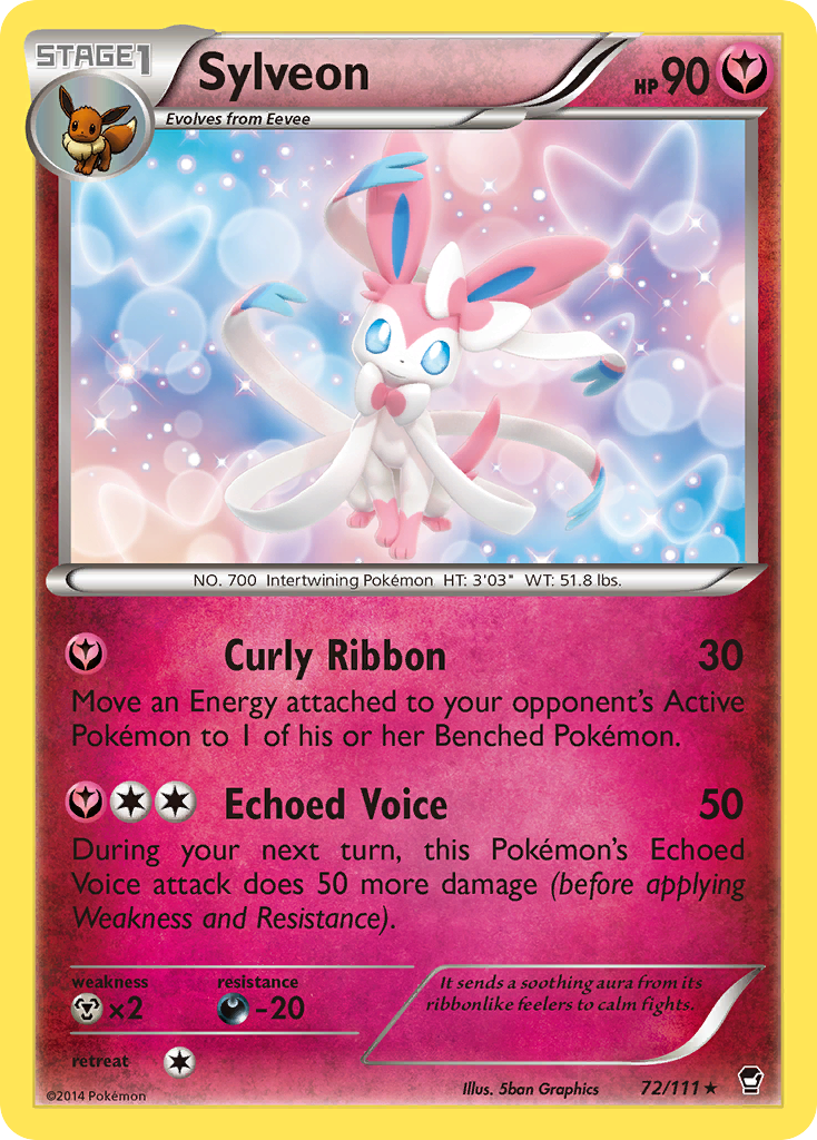 Sylveon (72/111) [XY: Furious Fists] | Good Games North