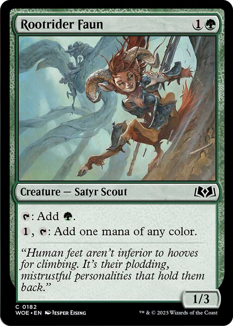 Rootrider Faun [Wilds of Eldraine] | Good Games North