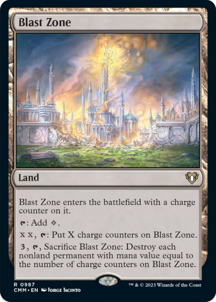 Blast Zone [Commander Masters] | Good Games North