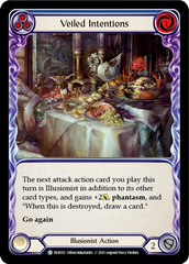 Veiled Intentions (Blue) [EVR152] (Everfest)  1st Edition Rainbow Foil | Good Games North