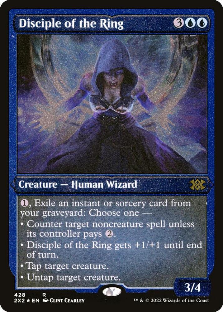 Disciple of the Ring Foil Etched (Double Masters 2022)  - Foil | Good Games North