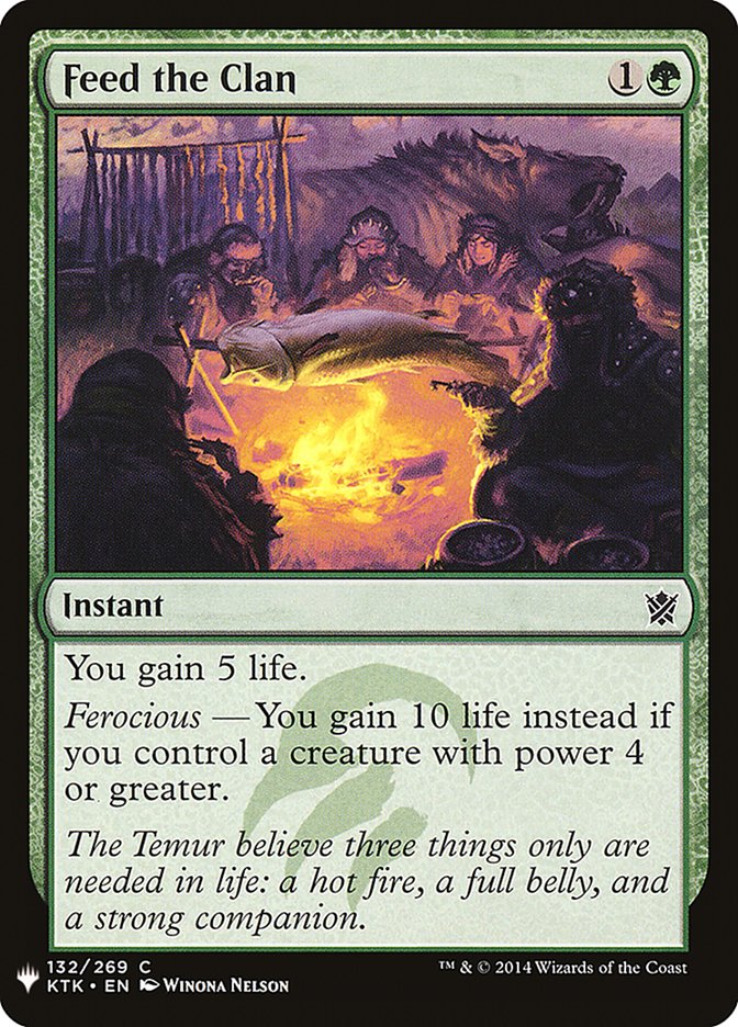 Feed the Clan [Mystery Booster] | Good Games North