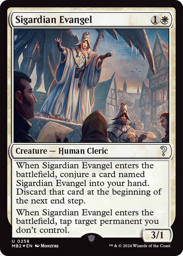 Sigardian Evangel [Mystery Booster 2] | Good Games North