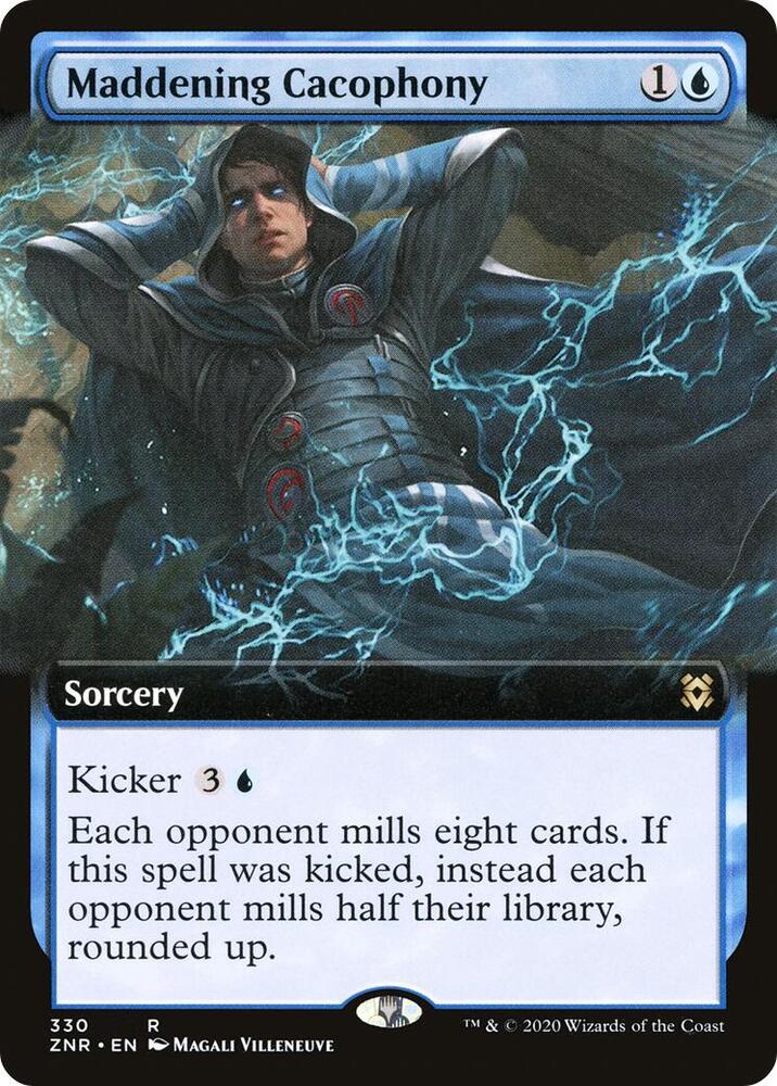 Maddening Cacophony Extended Art (Zendikar Rising)  | Good Games North
