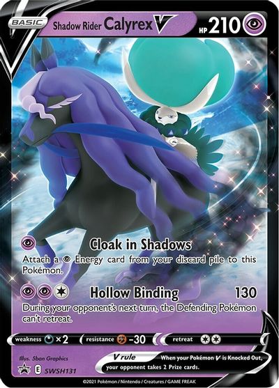 Shadow Rider Calyrex V (SWSH131) [Sword & Shield: Black Star Promos] | Good Games North