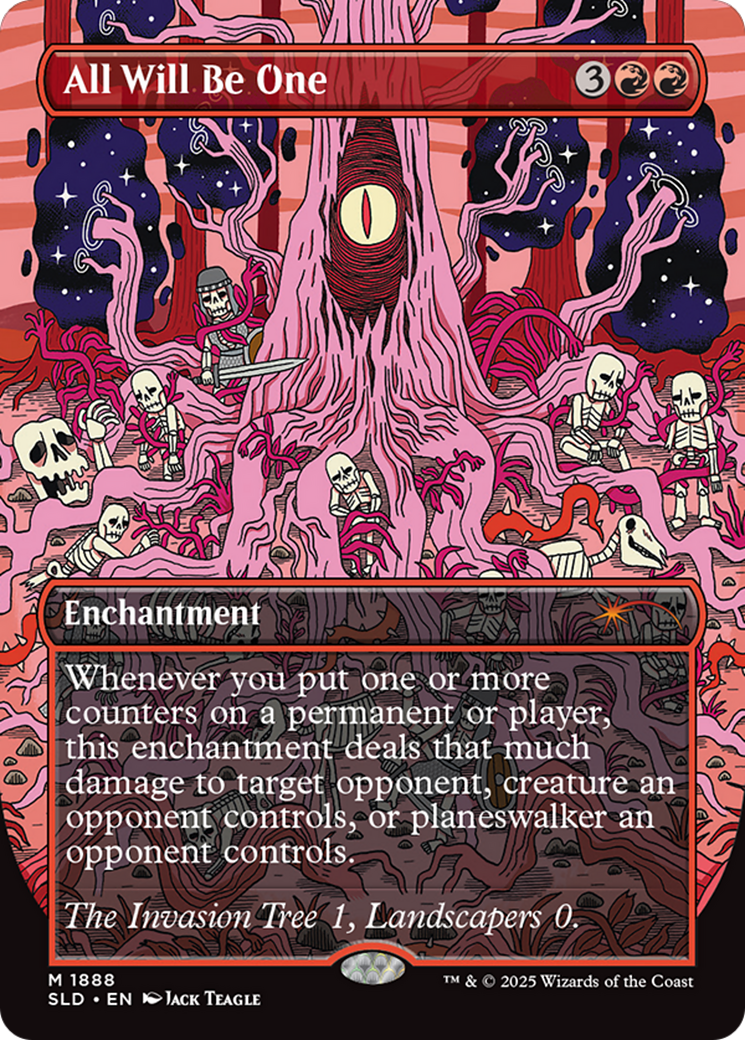 All Will Be One (Rainbow Foil) [Secret Lair Drop Series] | Good Games North