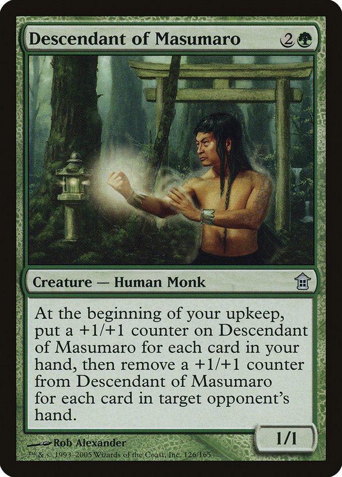 Descendant of Masumaro [Saviors of Kamigawa] | Good Games North