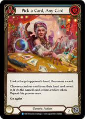 Pick a Card, Any Card (Blue) [EVR169] (Everfest)  1st Edition Rainbow Foil | Good Games North