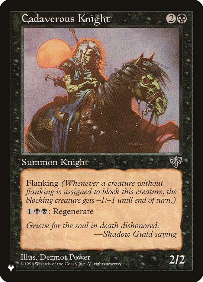 Cadaverous Knight [The List] | Good Games North
