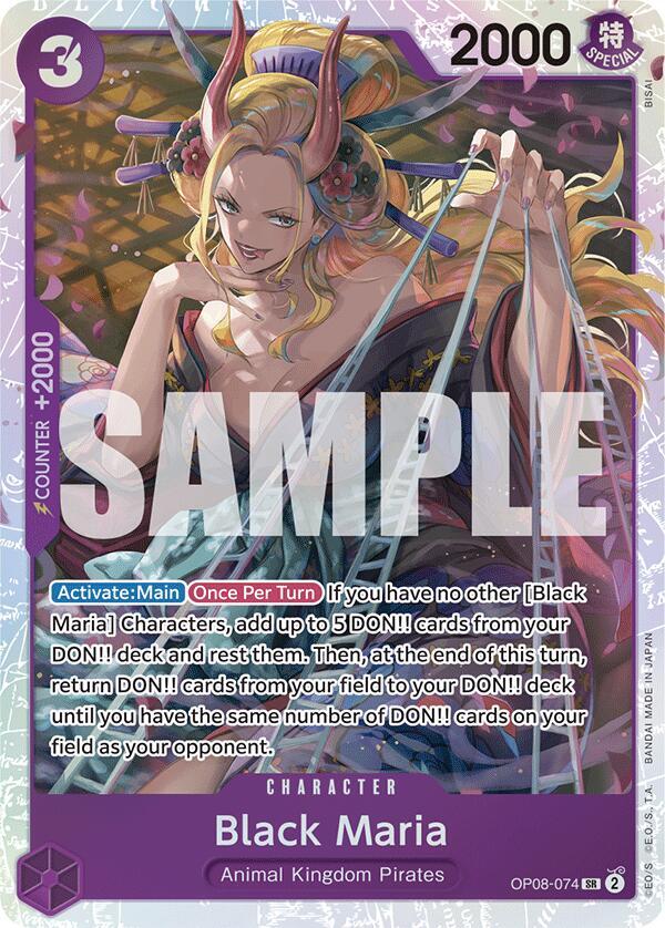 Black Maria OP08-074 (Two Legends)  - Foil | Good Games North